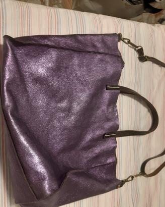 Borsa shopper in pelle 