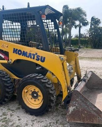 Minipala Komatsu SK 714, targa e libretto