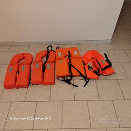 4 giubbotti salvataggio usati - vecchia normativa