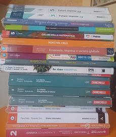 Libri 3°, 4° e 5° tecnico economico