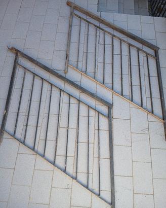ringhiera balaustra in ferro per scala