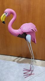 Fenicottero in metallo