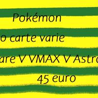 Pokémon GCC: 500 carte, 4 rare V VMAX V Astro