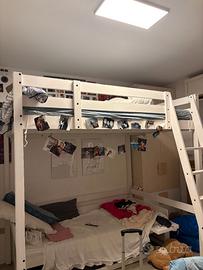 STORÅ Struttura per letto a soppalco,