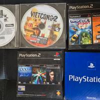 LOTTO GIOCHI PC PS2 PLAYSTATION 2 DEMO 2 RARI