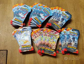 180 pacchetti pokemon scintille folgoranti 