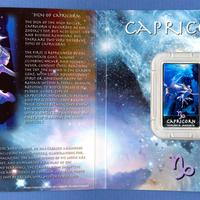 Lingotto d'argento 1 oz Niue 2011 Zodiac Capricorn