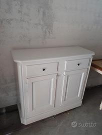 Credenza laccata bianco