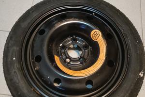 Ruotino di scorta 5 fori per Alfa e Fiat