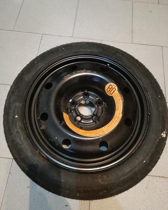 Ruotino di scorta 5 fori per Alfa e Fiat