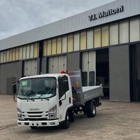 Isuzu M 21T ribaltabile e gru Fassi F 30
