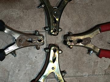 set 4 pinze 400 amp