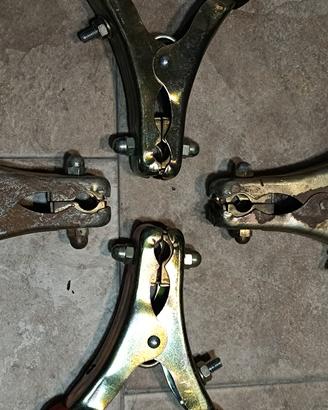 set 4 pinze 400 amp