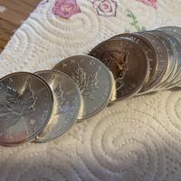 Monete Once Argento 999