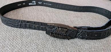 Cintura uomo marrone Love Moschino 105cm
