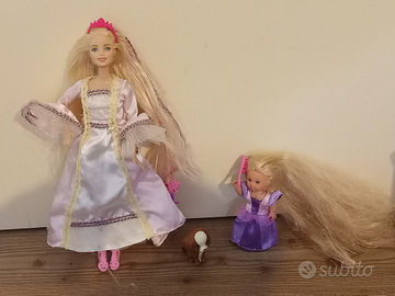 Barbie Rapunzel, un cagnolino e casa Rapunzel