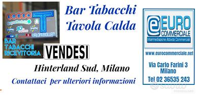 206/23 BAR TAVOLA CALDA TABACCHI a Sud Milano