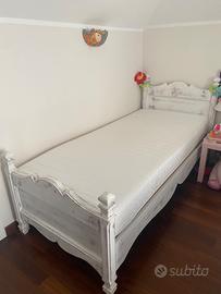 Letto legno massello