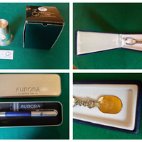 VERTICI IN ITALIA G8 -RARI OGGETTI IN ARGENTO 925‰