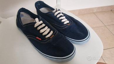 Scarpe Levi's in tela blu n. 43
