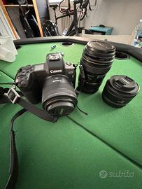 Kit canon eos r e obiettivi