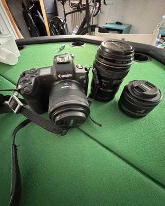 Kit canon eos r e obiettivi