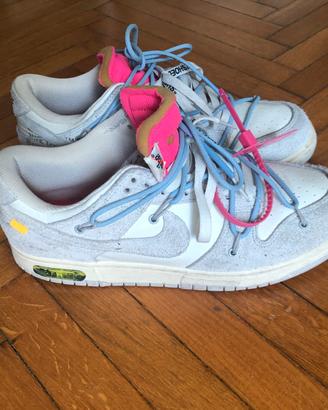 Nike Dunk Low Off White lot 38/50 45