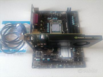 Bundle combo scheda madre MSI cpu NVIDIA