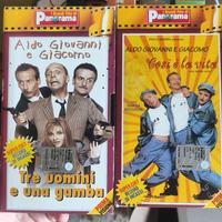 Due VHS di Aldo Giovanni e Giacomo