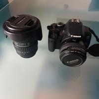 Canon 650d con obiettivo 50mm f1.4 e Tokina 11-16