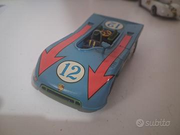 modellino porsche 908 03 artigianale gulf mercury