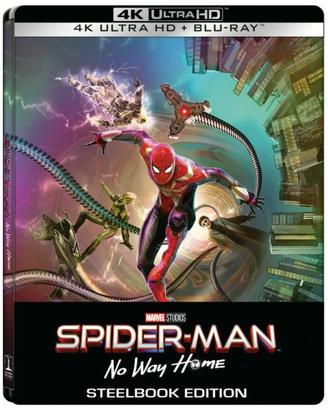 Spider-Man No Way Home Steelbook Edition 2 Dischi