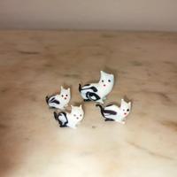 Animali gattini in vetro di Murano anni '70