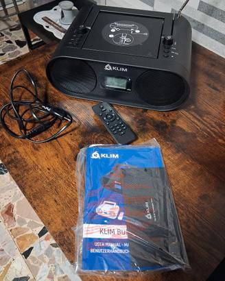 sistema audio lettore cd radio  usb  KLIM B4