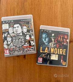 L.A. Noire Complete Edition & Sleeping Dogs PS3