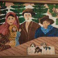 Quadro dipinto a mano.