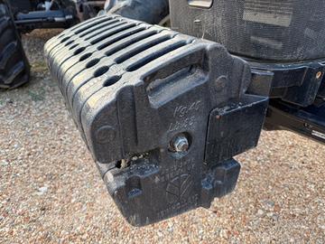 Zavorre x New holland 10 pezzi 40 kg l'una