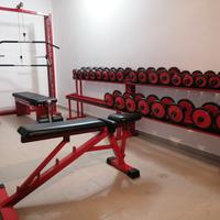 manubri Panatta Sport + panca 