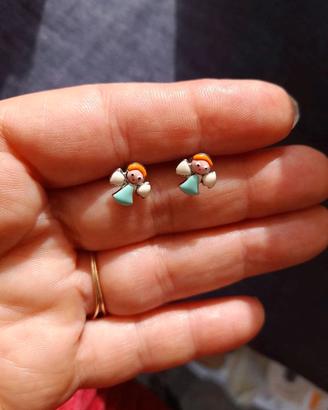 Orecchini angelo in argento