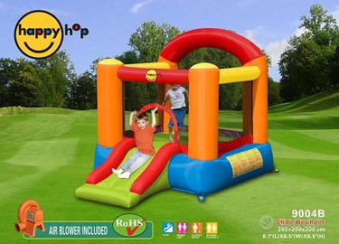 Castello Gonfiabile Happy Hop con scivolo 