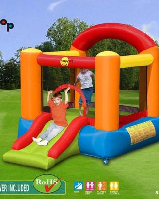Castello Gonfiabile Happy Hop con scivolo 