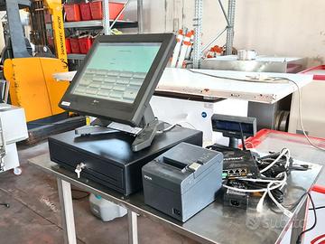 cassa touchscreen per supermercati usata