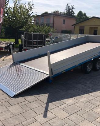 rimorchio per auto basculante idraulico 27 o 35q