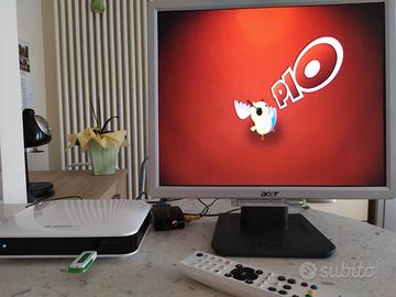 Monitor Acer 17+Vodafone TVConnect+AV/VGA converte