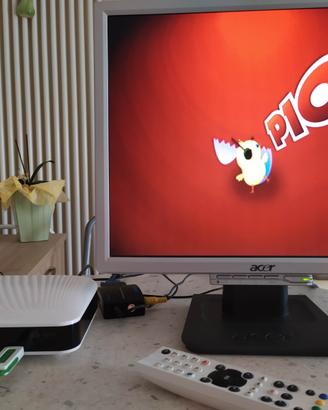 LCD Acer 17 + Vodafone TVConnect +AV/VGA converter
