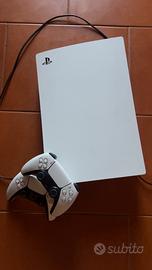 playstation 5 con lettore dischi +2 controller