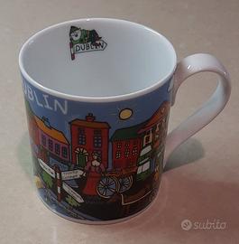 Tazza souvenir Dublino da collezione 