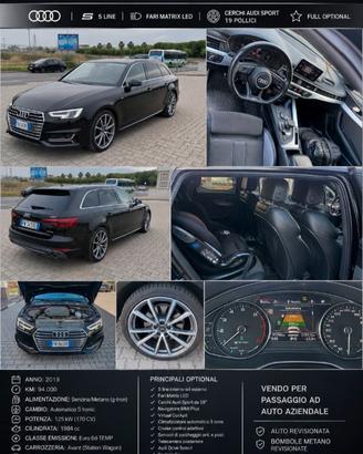 audi A4 gtron 2000cc 170cv