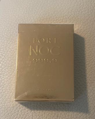 Mazzo di carte Fort NOC 999.9 Gold limited edition