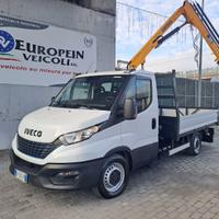 IVECO Daily 35S14NV GRU E CASSONE FISSO ALLESTIMEN